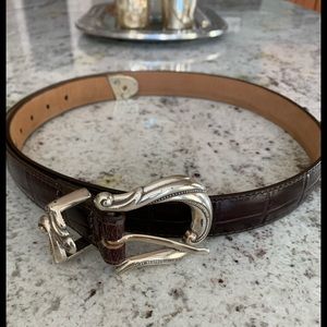 Brown Brighton Leather Belt🤎🤍